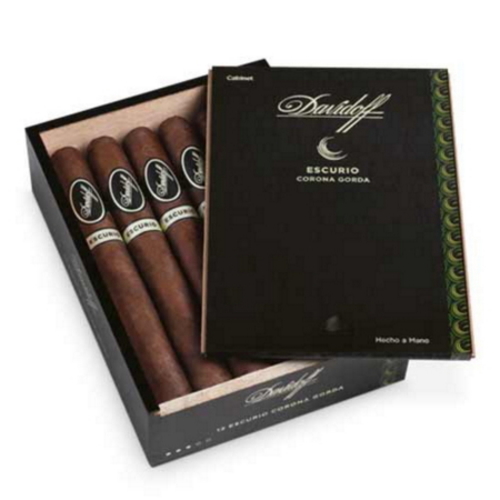 Davidoff Escurio Corona Gorda Puro - 12's Ahşap Kutu - Görsel 2