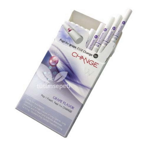 Esse Change Superslim Grape sigara - Şarap üzümü aromalı - Görsel 2