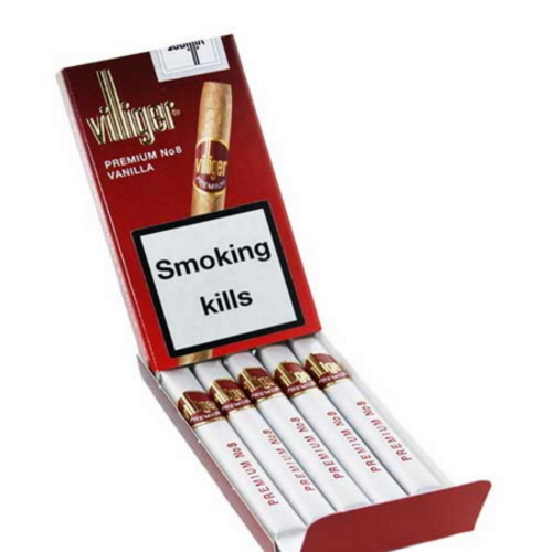 Villiger Premium No 8 Vanilla Puro - 5's - Görsel 2