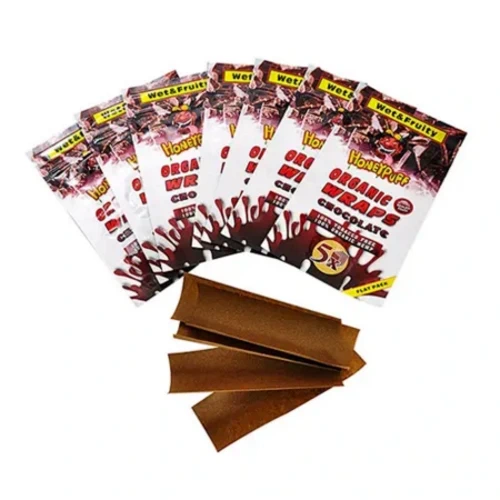 Honeypuff Organic Wraps Kağıt - Chocolate - Görsel 2