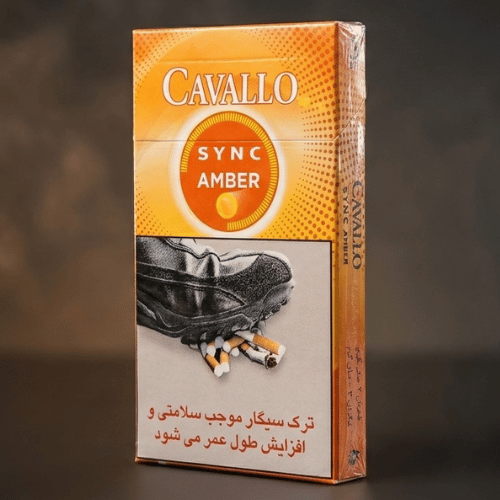 Cavallo Sync Amber Superslim Sigara - Görsel 2