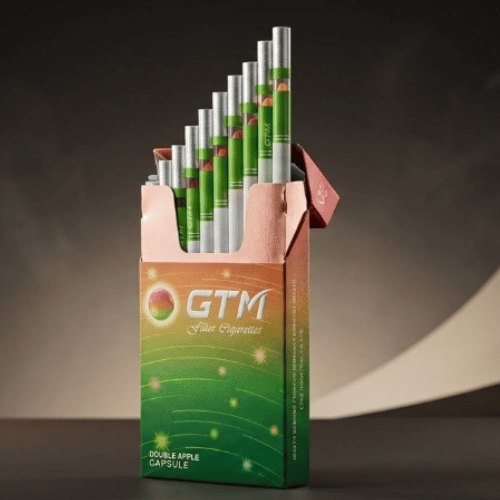 GTM Filter Double Apple Capsule Slim Sigara - Çift Elma Kapsüllü - Görsel 2