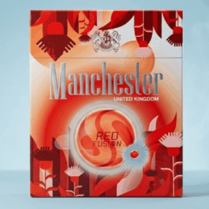 Manchester Superslim  Red fusion Sigara Çilek ve Nane - 1 Karton